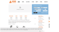 Desktop Screenshot of homefinder.pl